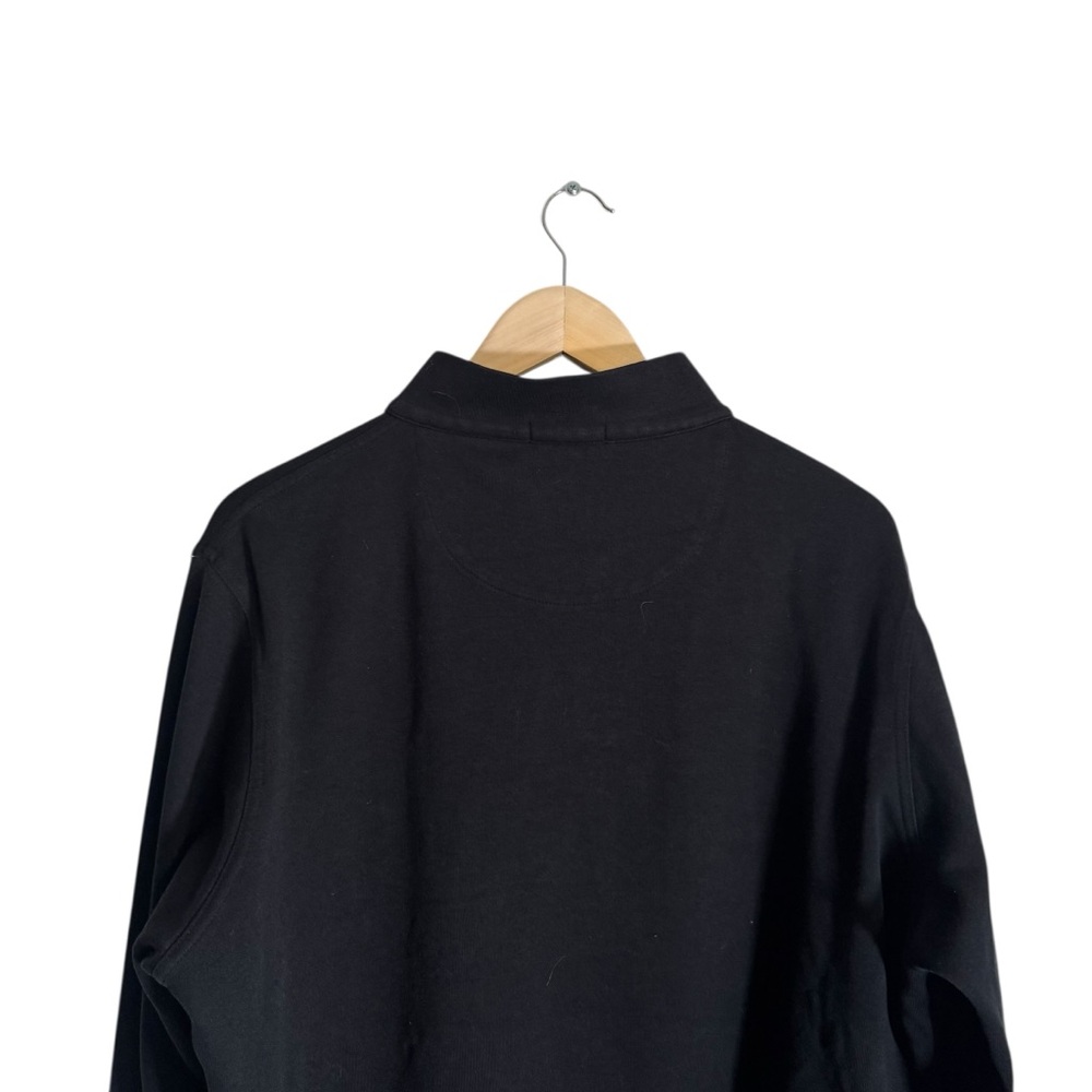 Peter Miller Quarter Zip Sweatshirt Men's Casual Top Black Golf Athleisure Large - Picture 4 of 6